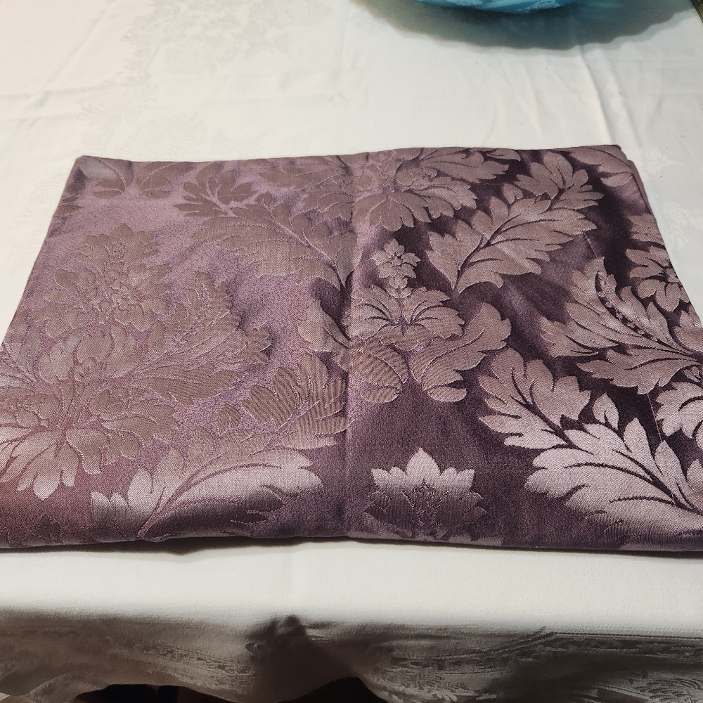 Dana Damascus-Plum pillow covers